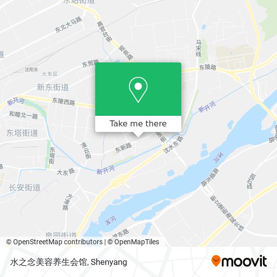 水之念美容养生会馆 map