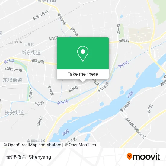金牌教育 map