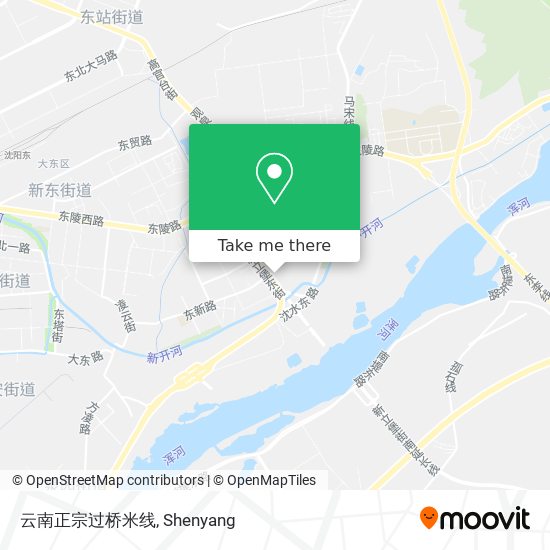 云南正宗过桥米线 map