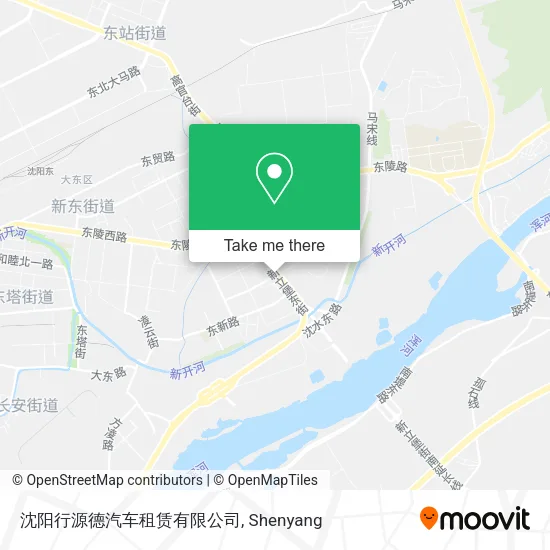 沈阳行源德汽车租赁有限公司 map