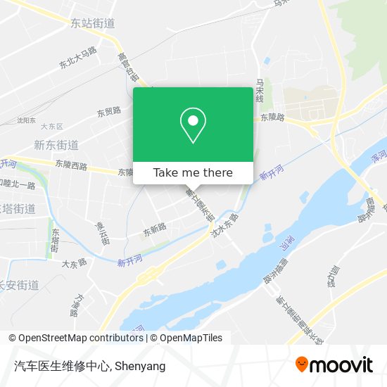 汽车医生维修中心 map