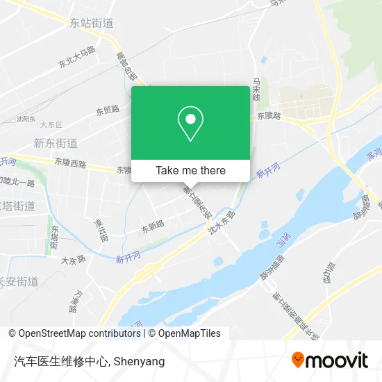 汽车医生维修中心 map