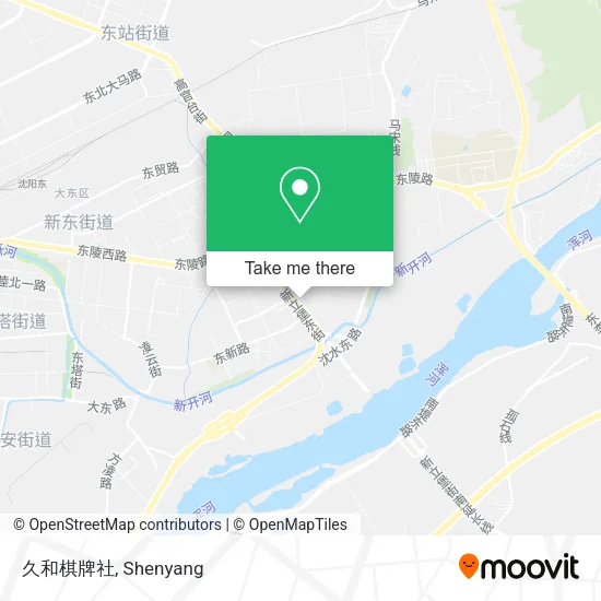 久和棋牌社 map