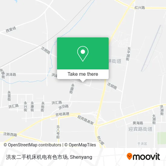 洪发二手机床机电有色市场 map