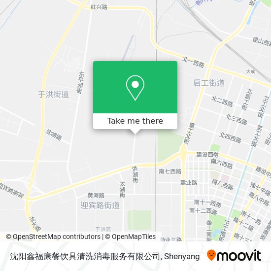 沈阳鑫福康餐饮具清洗消毒服务有限公司 map