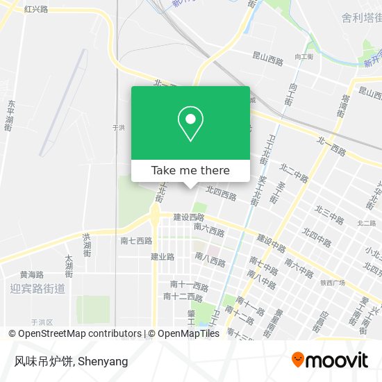 风味吊炉饼 map