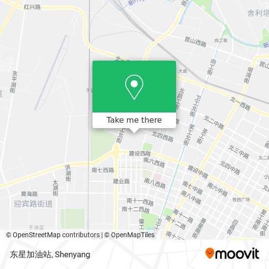东星加油站 map