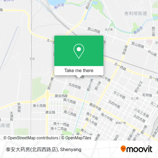 泰安大药房(北四西路店) map