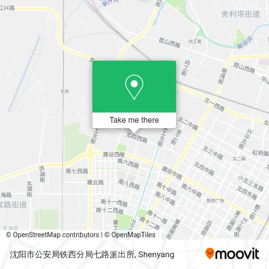 沈阳市公安局铁西分局七路派出所 map