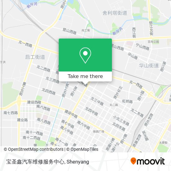 宝圣鑫汽车维修服务中心 map