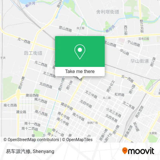 易车源汽修 map