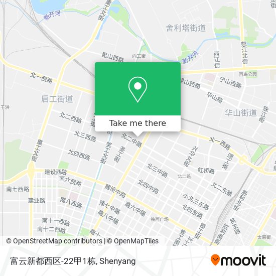富云新都西区-22甲1栋 map