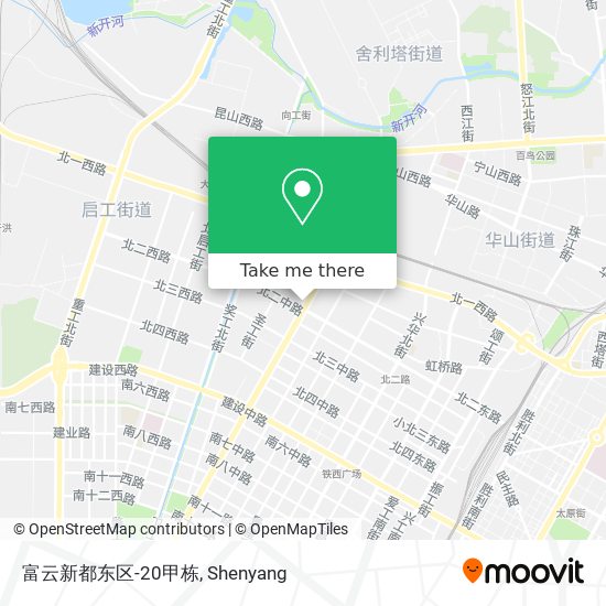 富云新都东区-20甲栋 map