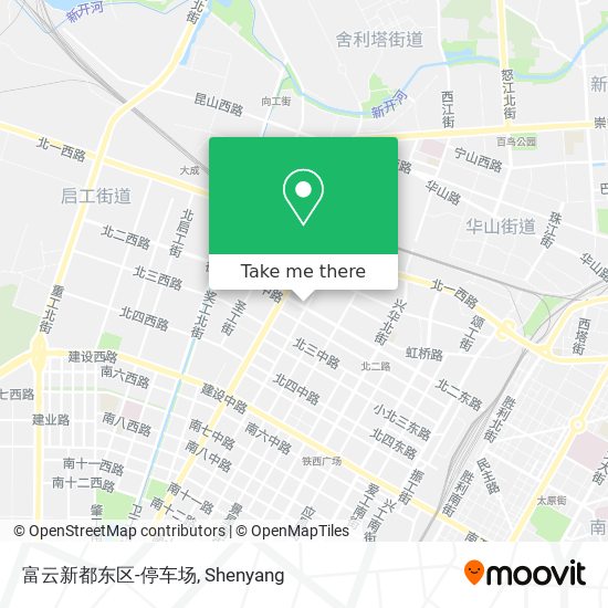 富云新都东区-停车场 map