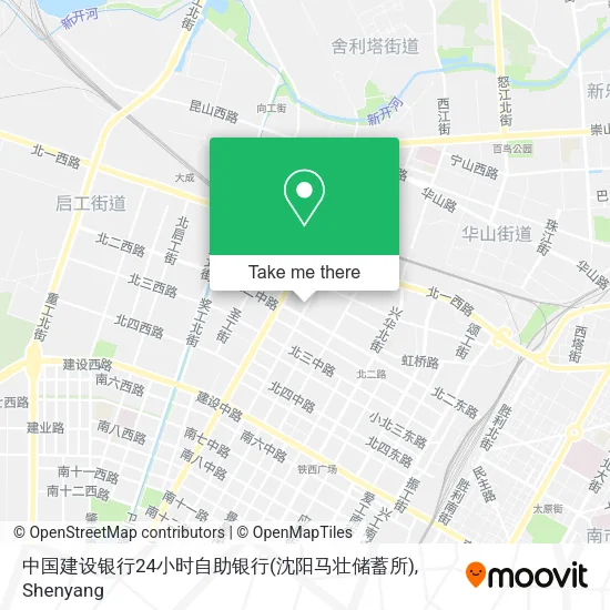 中国建设银行24小时自助银行(沈阳马壮储蓄所) map