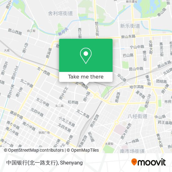 中国银行(北一路支行) map
