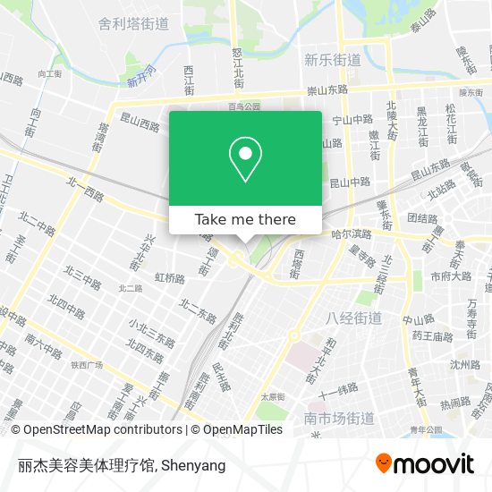 丽杰美容美体理疗馆 map