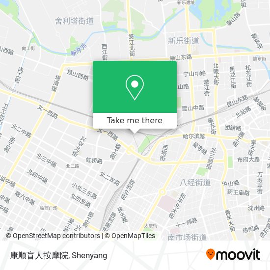 康顺盲人按摩院 map