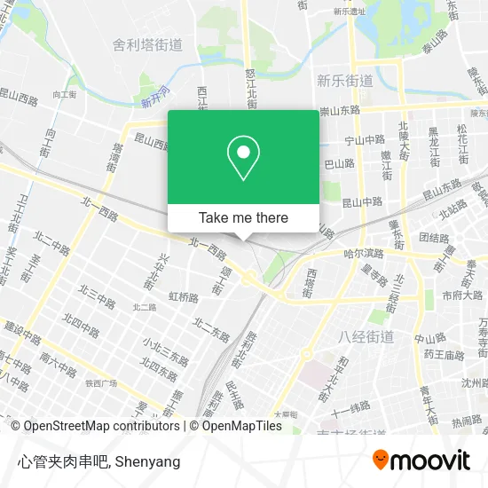 心管夹肉串吧 map