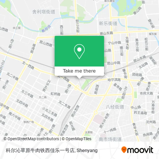 科尔沁草原牛肉铁西佳乐一号店 map