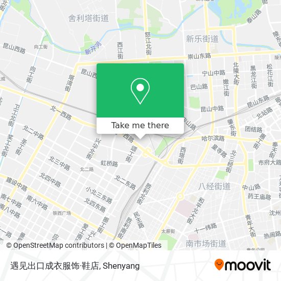 遇见出口成衣服饰·鞋店 map
