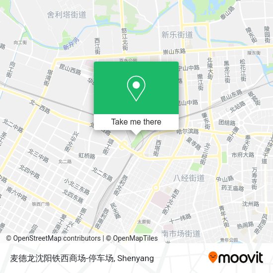 麦德龙沈阳铁西商场-停车场 map
