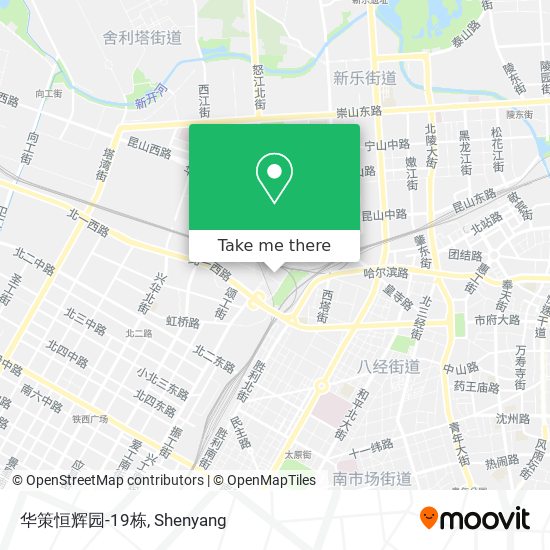 华策恒辉园-19栋 map
