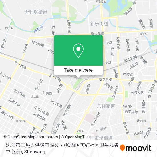 沈阳第三热力供暖有限公司(铁西区霁虹社区卫生服务中心东) map