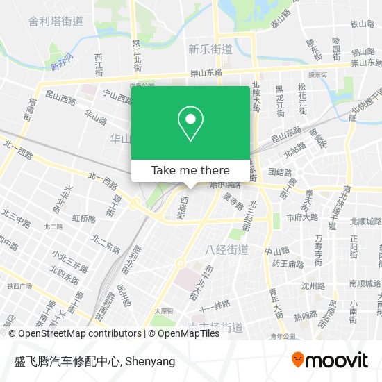 盛飞腾汽车修配中心 map