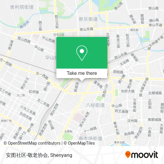 安图社区-敬老协会 map