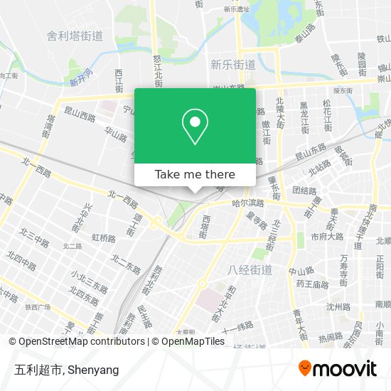 五利超市 map