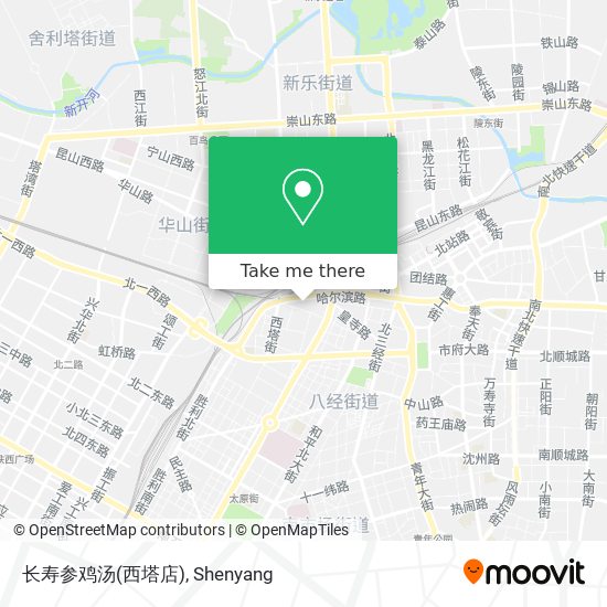 长寿参鸡汤(西塔店) map