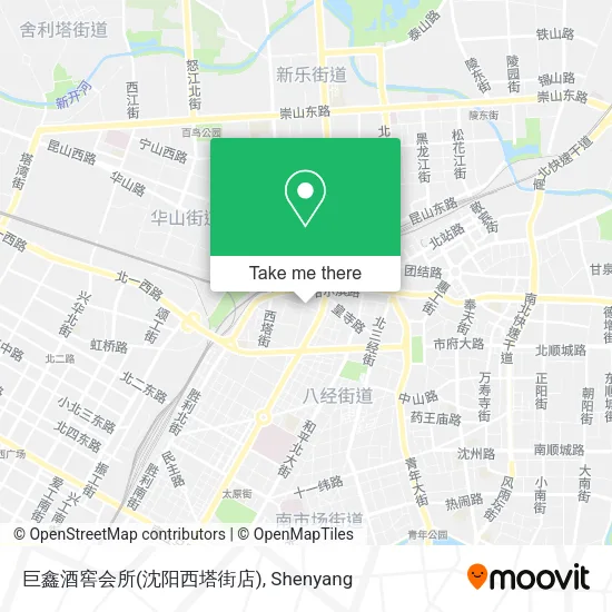 巨鑫酒窖会所(沈阳西塔街店) map