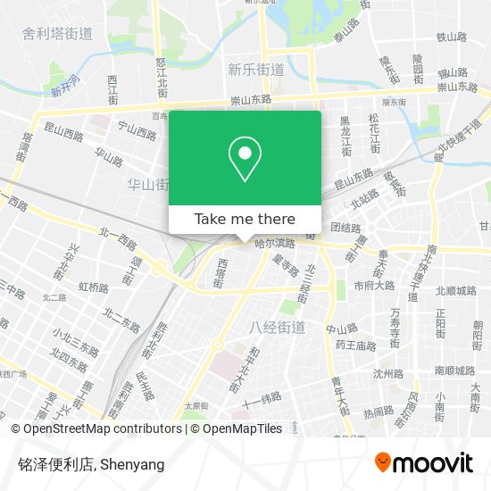 铭泽便利店 map