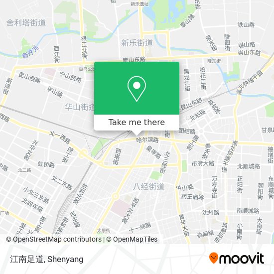江南足道 map