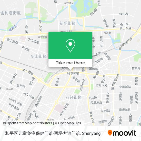 和平区儿童免疫保健门诊·西塔方迪门诊 map