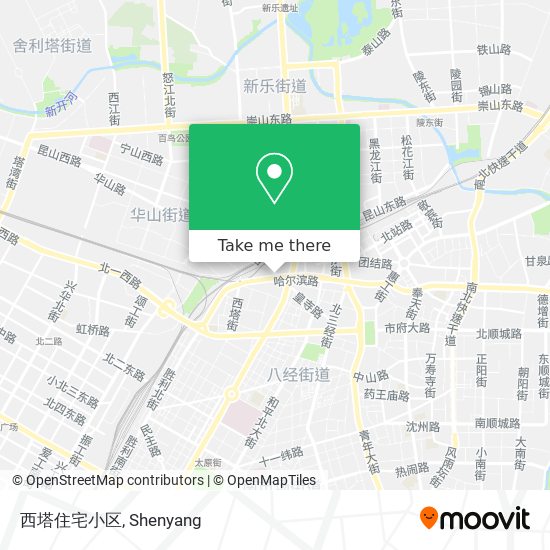 西塔住宅小区 map