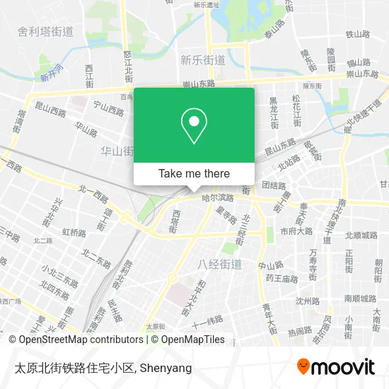 太原北街铁路住宅小区 map