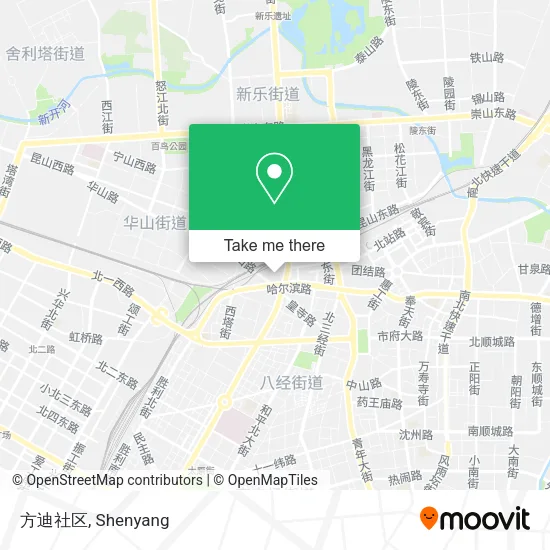 方迪社区 map