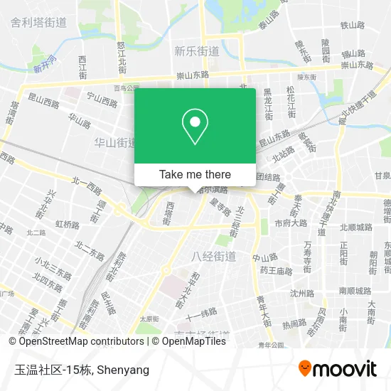 玉温社区-15栋 map