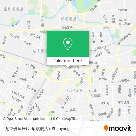 龙继斑鱼庄(西塔旗舰店) map
