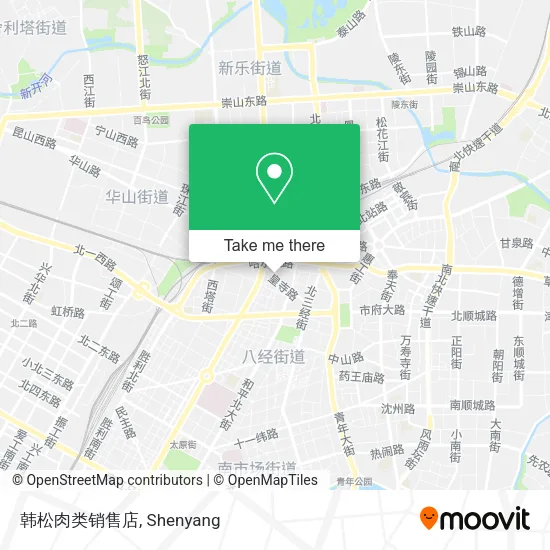 韩松肉类销售店 map