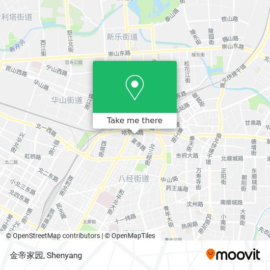 金帝家园 map