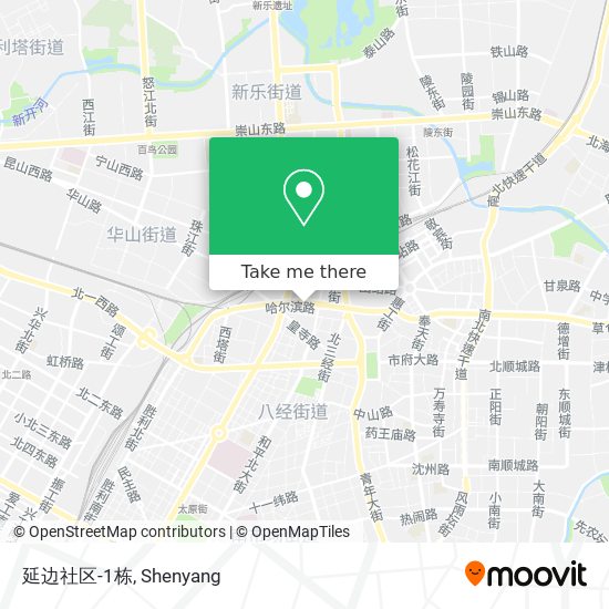 延边社区-1栋 map