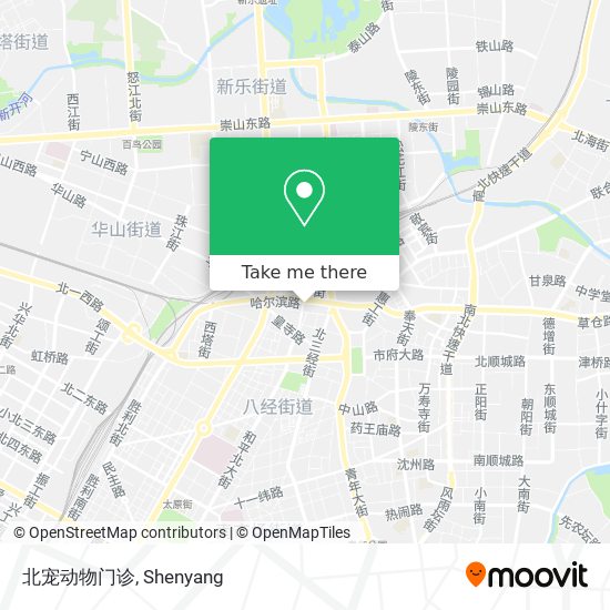 北宠动物门诊 map