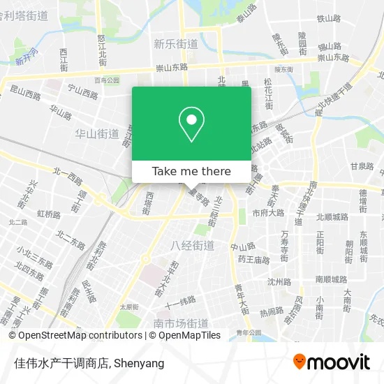 佳伟水产干调商店 map