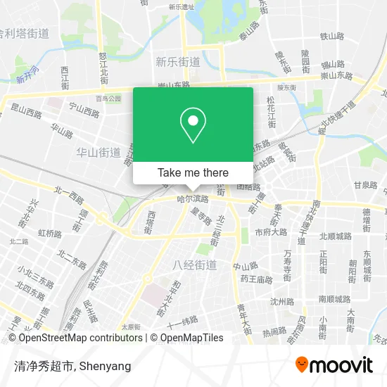 清净秀超市 map
