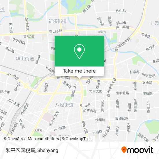 和平区国税局 map