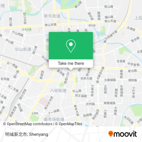 明城新北市 map