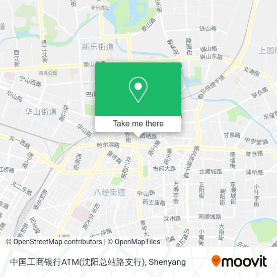 中国工商银行ATM(沈阳总站路支行) map